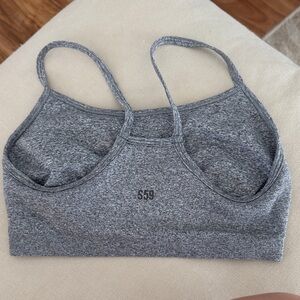 Splits59 Heather Gray Sports Bra